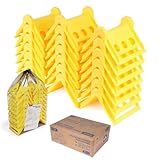 UPTOP 20 Pack ratchet strap corner protectors, 4” wide edge protectors, flat bode protectors, cargo load corner edge protector