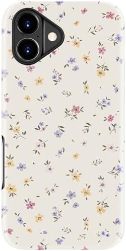 MERRO for iPhone 17 Case,Cute Floral Aesthetic Y2K Phone Cover