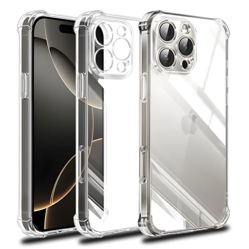�Ή� iphone16 Pro Max �P�[�X apple iphone 16Pro Max �N���A �P�[�X iphone16Pro Max �J�o�[ TPU ��p�ق�16 ProMax �ی�P�[�X �A�C�t�H��16Pro Max �J�o�[�w�� iphone 1