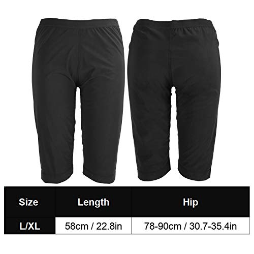 Short para sauna e suor, modelador corporal, shorts para sauna, calça de treino, neoprene respirável