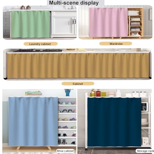 Cortinas para lavadoras NEPHRA autoadhesivas de 150x150 cm 7