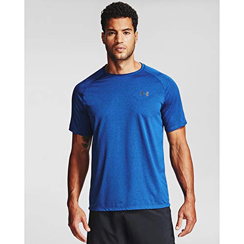 Image of Under Armour Men's Polyester Solid UA Tech 2.0 SS Short Sleeve Tee | 1326413-001