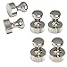 Steel Push Pin Neodymium Magnets - 20 Pack Industrial Strength Magnetic Push Pins with Rust-Resistant Nickel Coating for Whiteboards, Refrigerator, Lockers, Home and Office Use
