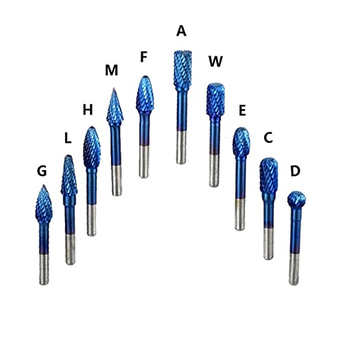 Fraise rotative carbure tungstène 6x10mm pour usiner les angles difficiles - 4