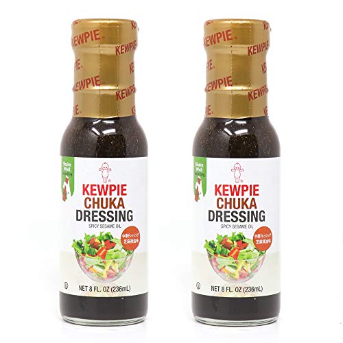 Kewpie Spicy Sesame Oil Salad Dressing, Chinese Style, 8 Ounce (Pack of 2)