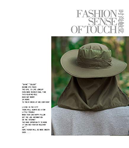 Shanghai Story Outdoor Sun Cap Upf 50+ Uv Sun Protection With Neck Flap Face Cover Mask Red #TOP6