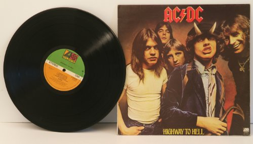 AC/DC, highway to hell. Great copy. First UK pressing. 1979. Matrix.A1, B1, ARUN. Record label: Atlantic