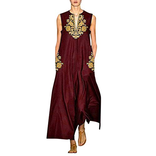 Robe d'été sans manches confortable en grande taille pour sublimer vos formes au quotidien