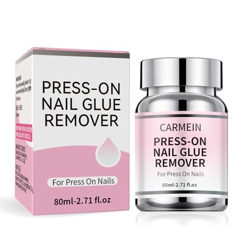 Image of Press-On Nail Glue Remover, Professional Gentle Debonder, Home Salon Essential (2.71 Fl.Oz /80ml) - Limited Effect on Gel Nails