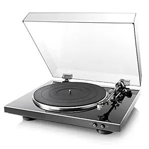 Denon X-Series DP-300F Fully Automatic Turn Table (Black)