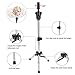 Adjustable Wig Stand with Tripod Base, Mannequin Head Holder for Hairdressing, Salon Cosmetology Training