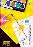 din a2 größe Ideal für Schule und Hobby Idena 10389 Zeichenblock FSC-Mix, A2, 10 Blatt, 120 g/m²