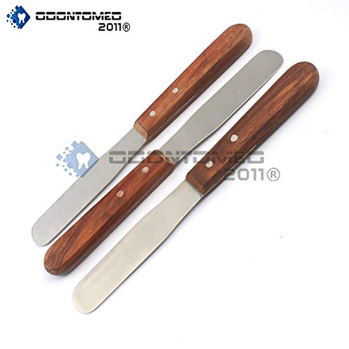 Image of 3x Plaster Spatula Wax Carver Dental Instrument #8R ODM