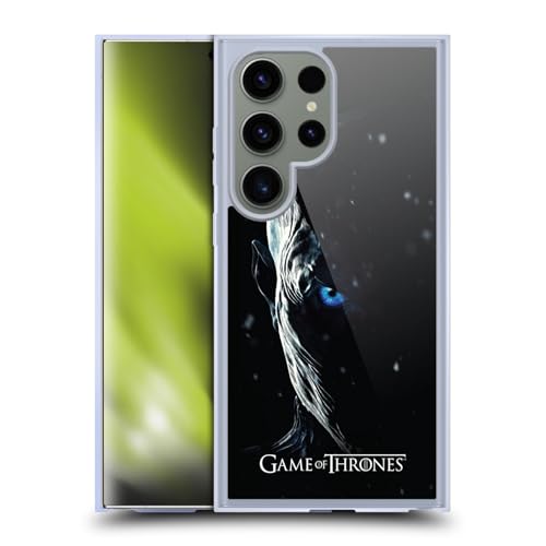 Coque gel Game of Thrones Samsung Galaxy S24 Ultra motif Night King Saison 7