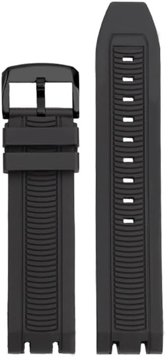 Concave Convex Silicone Wristband Fit For Tissot MotoGP Racing Series T115.417/427 Rubber Watch Strap Accessories Bracelet 22MM