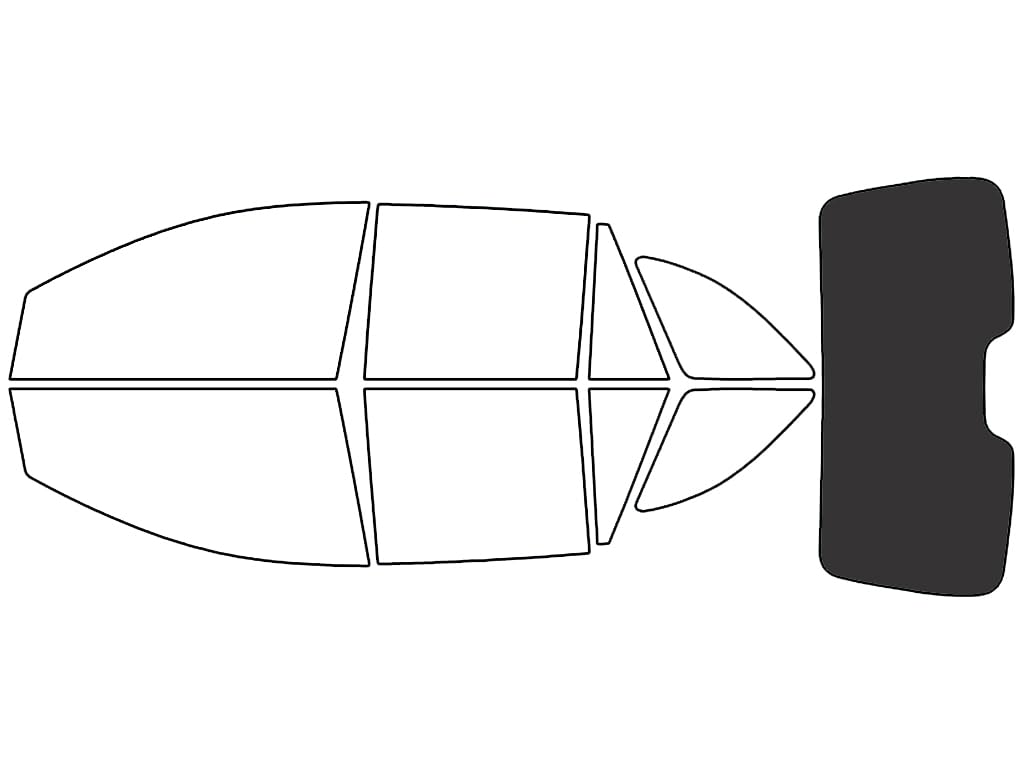 Avery Dennison NR Nano Ceramic IR Window Tint Kit Fits Lincoln Mkx 2007-2015 - Picture 51 of 70