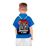 Mochilinha Bag Infantil Personalizado com Nome e Idade Transformers (Mochilinha 20x30, Unidades, 05)