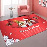 ラグマット リビングマット　玄関マット カーペットお風呂マット クリスマス飾り zby-dd-034.jpg