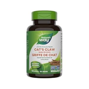 Nature’s Way Cat’s Claw Health Supplement, 100 Count