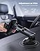 Lamicall Car Phone Holder - [Strongest Military-Grade Suction Cup] 360° Rotation Phone Holders for Your Car Quick Release Adjustable Car Phone Mount Dashboard for iPhone 17 16 Galaxy Smartphone Truck