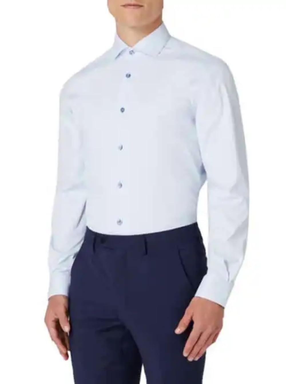 Chemise coton Remus Uomo anti-plis coupe fuselée confortable - 6