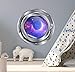 Sticker mural Galaxy Hublot motif vaisseau spatial pour chambre de garçon S299