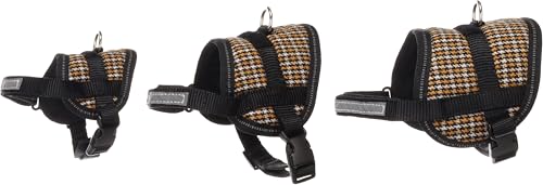 Flamingo Dog Harness Eeny Meeny Yellow & Black XS 14-22cm 26-35cm 7,5cm 15mm - Image 3