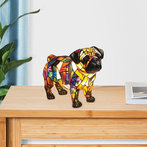 Lampe animale en résine style rétro et 3D pour déco de chevet de chambre