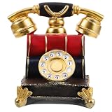 Cabilock Vintage Telefon Modell Für Dekoration Im Wohnzimmer Oder Büro Als Requisite Für Fotoshootings Mit Detailliertem Design Und Retro-Stil