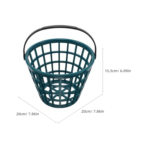 Organizador de golf multifuncional cesta para 50 bolas con asa de transporte 2
