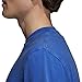 adidas Men's Trefoil Tee, Blue, M