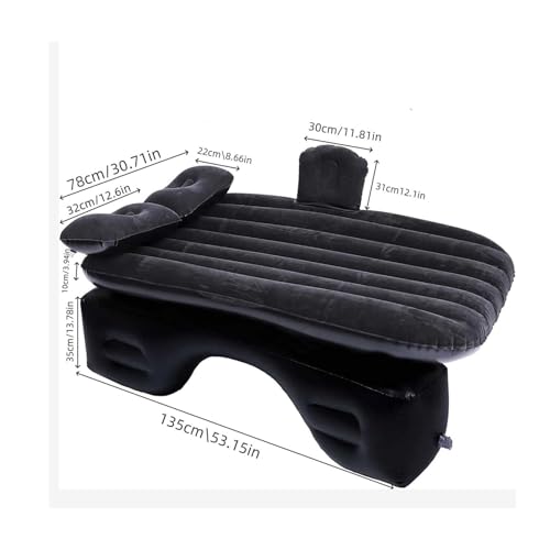 Matelas gonflable voiture pour VW T-Cross lit de voyage banquette arrière contre la fatigue en route