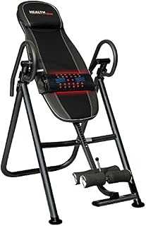 Health Gear ITM4.5 Adjustable Heat & Massage Inversion Table - Heavy Duty up