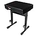 Tlingt ピアノベンチ 電子ピアノ椅子 キーボードベンチ 高密度スポンジクッション 7段階高さ調整 耐荷重150kg コンパクト 自宅練習 スタジオ用 ブラック