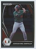 2021 Panini Prizm Draft Picks Baseball PDP67 Adrian Del Castillo Miami Hurricanes Official NCAA Licensed Trading Card in Near Mint to Mint Condition