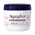 Aquaphor Healing Ointment, Advanced Therapy Skin Protectant, Multi-Purpose Healing Ointment and Body Moisturizer, For Dry, Cracked Skin, Minor Cuts and Burns, 14 Oz Jar