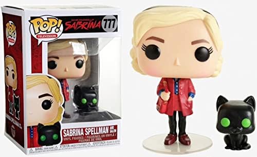 Funko TV: The Chilling Adventures of Sabrina - Sabrina Spellman with Salem Pop! Vinyl Figure (Includes Compatible Pop Box Protector Case)