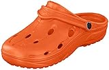 Verstellbarer Fersenriemen chung shi Unisex - Erwachsene Dux Clogs, Orange, 38 EU ()