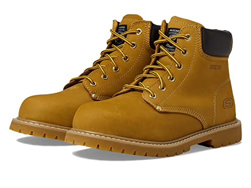 Skechers Skechers Work Cottonwood-Etah Women's Boot 9 B(M) US Wheat
