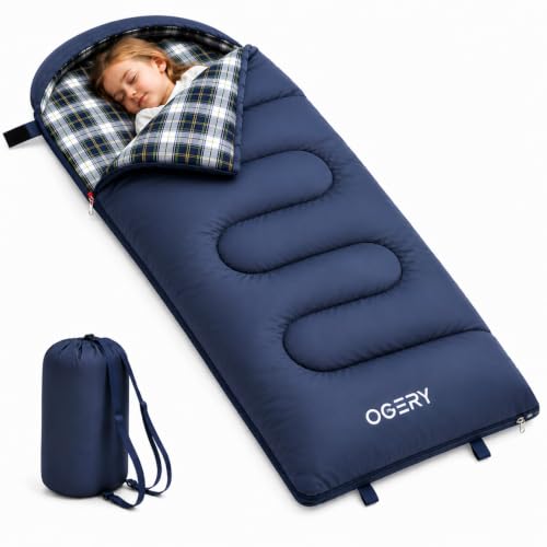 OGERY Kids Camping Sleeping Bag