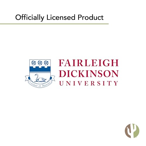 Pegatina de vinilo resistente Fairleigh Dickinson University con dos logotipos 7