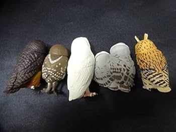 カプセルQ フクロウ大全II ×3点セット 海洋堂 カプセルQミュージアム 福をよぶ フクロウ大全II 全5種