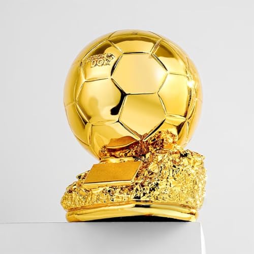 كأس بطل كرة القدم الذهبية مع لوحة حروف مطلي كهربائيا بتصميم نسخة طبق الأصل لكأس العالم لكرة القدم، هدايا تذكارية للمكتب ومشغل ام في بي 21 سم