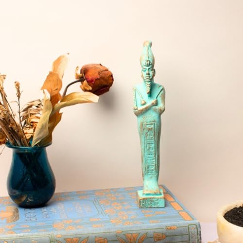 Estatua Osiris egipcia 7.5 pulgadas miniatura 4