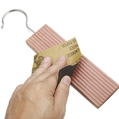 Kilocircle [Newly Upgraded:hook Assembled] Cedar Hang Ups For Closet 20Pcs With Cedar Fragrance-Standard Size 6.5’’X1.9'’X0.5'' #TOP6