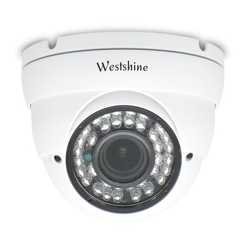 Westshine 1080p Dome Cámara Exterior De Vigilancia Cctv Domo Cámara De Seguridad, Hd 1 3 Cmos 2.8-12mm Gran Angular Lente 36 Leds Infrarrojos 100ft Visión Nocturna Westshine 1080p Dome Cámara Exterior De Vigilancia Cctv Domo Cámara De Seguridad, Hd 1 3 Cmos 2.8-12mm Gran Angular Lente 36 Leds Infrarrojos 100ft Visión Nocturna