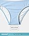MIENOE Teen Girls' Swimsuits Two-Piece Swimsuit Sport Wrap Around Bikini Swimsuit Solid Color Bikini Sete Kids Sky Blue Fashion Swimsuit (Size 6-7Years)