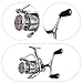 FytStycale Fishing Equipment Versatile Metal Body Lightweight Reliable 5.2:1 Ratio Premium for Snakehead Mullet Largemouth, t2000s