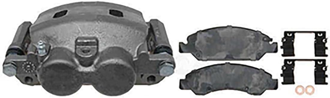 Front Right Brake Caliper w/Bracket & Brakes Pads Automotive Replacement 1Piece fits Chevrolet Silverado 1500 2008 2009 2010 2011 2012 2013 2014 2015 2016 2017 2018 4.3L V6 5.3L V8
