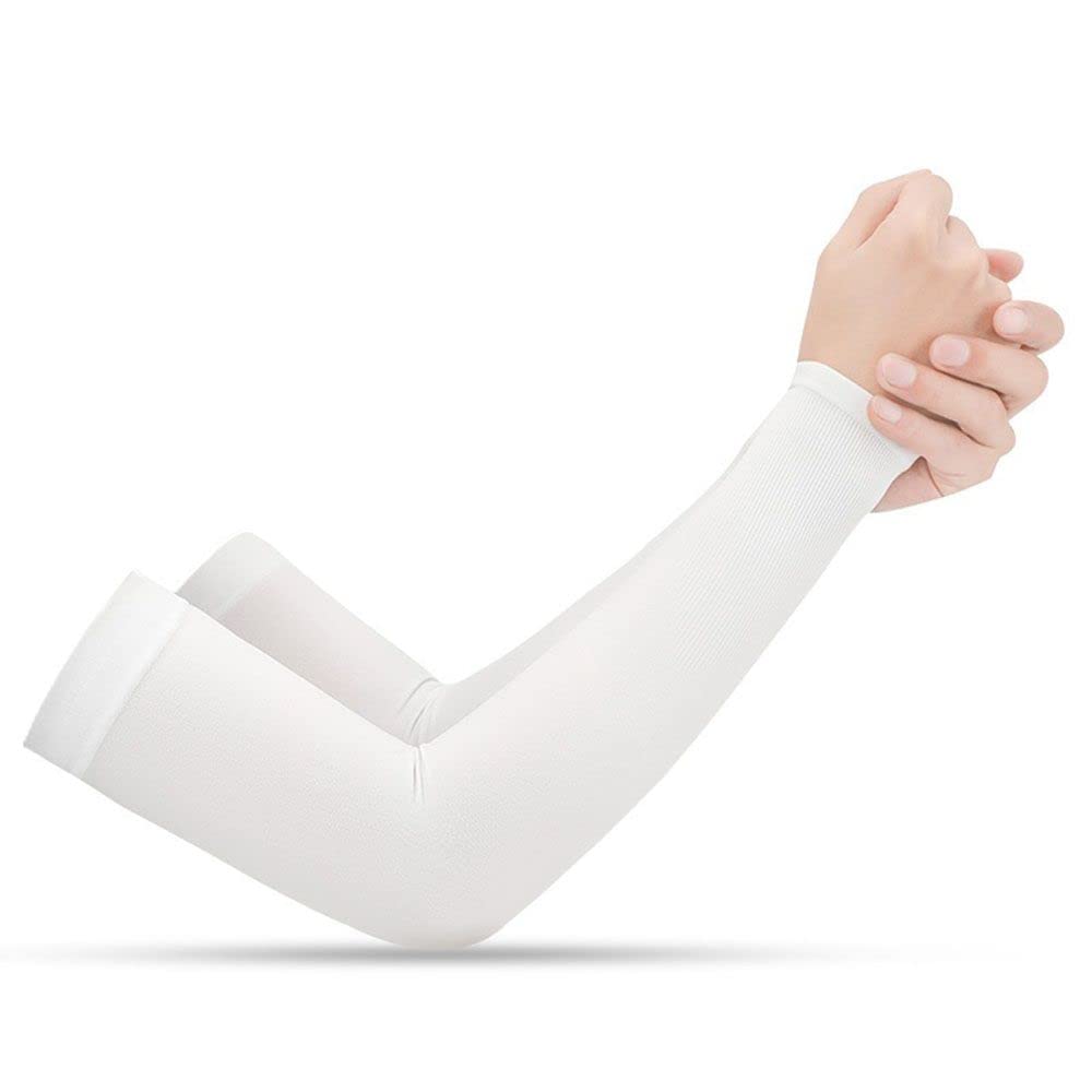 Manicotti per braccia Sport all'aperto Manica esposta Pollice Protezione UV Copertura per le mani Estate Raffreddamento Più Caldo Corsa Pesca Cic